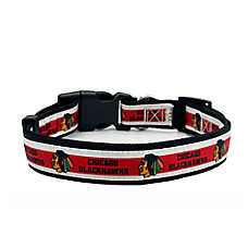 Pets First Chicago Blackhawks Satin Collar