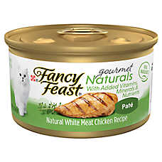 Fancy Feast? Gourmet Naturals Adult Cat Wet Food - Pate, 3 OZ