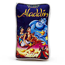 Buckle-Down Aladdin VHS Tape Plush Dog Toy