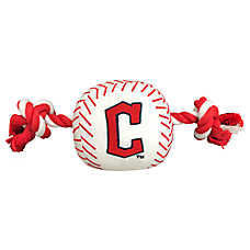 Pets First Cleveland Guardians Nylon Baseball Dog Toy