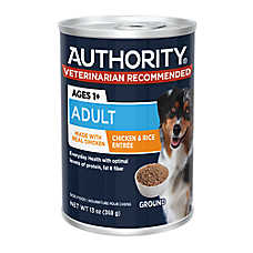 Authority? Everyday Health Adult Wet Dog Food - Ground, 13 Oz.