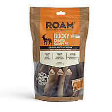 Roam Small Venison Variety Pack of Bones Dog Treats 1 LB
