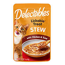 Hartz Delectables Lickable Treats &trade; Stew Cat Treats