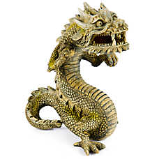 Top Fin? Balinese Dragon Airstone Aquarium Ornament - Fish Tank Decor - Small