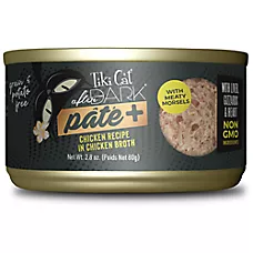 Tiki Cat After Dark Pate+ Wet Cat Food - High Protein, 2.8 oz