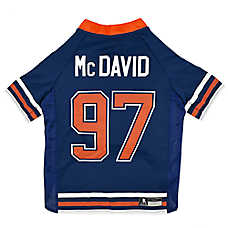 Pets First Connor McDavid NHL Dog Jersey