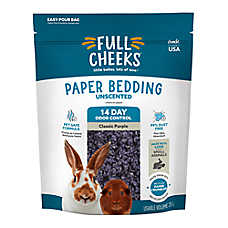 Full Cheeks&trade; Odor Control Small Pet Crumbled Paper Bedding - Purple
