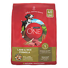 Purina ONE SmartBlend Natural Dry Dog Food - Lamb & Rice