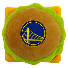 Pets First Golden State Warriors Plush Hamburger Toy