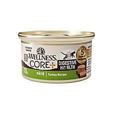 Wellness? CORE? Adult Cat Food Digestive Health, Grain Free, Turkey