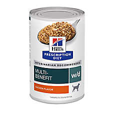 Hill's? Prescription Diet? w/d Digestive/Weight/Glucose Management Adult Wet Dog Food - Chicken