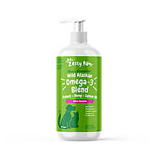 Zesty Paws Dog & Cat Wild Alaskan Omega-3 Skin & Coat Support - Pollock, Hemp & Salmon Oil, 32 fl oz