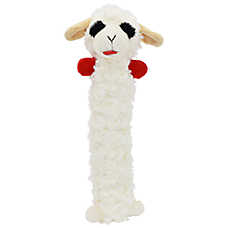 Multipet Squeaky Lamp Chop Loofa Dog Toy