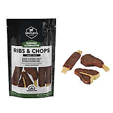 Dentley's Rawhide Alternative Ribs and Chops Variety Pack 6 Count 7.76 OZ