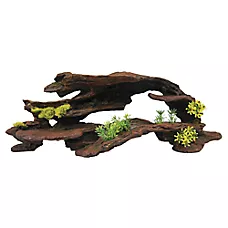 Top Fin® Greenery Driftwood Aquarium Ornament - Fish Tank Decor - XL