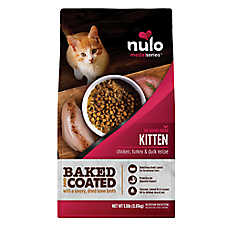Nulo Baked and Coated Kitten Food - Grain Free, Chicken, Turkey & Duck