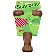 Benebone? Wishbone Dog Chew Giant Toy- Bacon, Chicken or Peanut Flavor