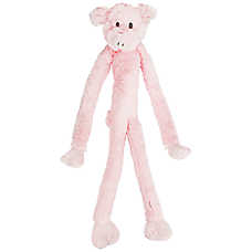 Multipet Swingin Slevin Pig Squeaky Dog Toy