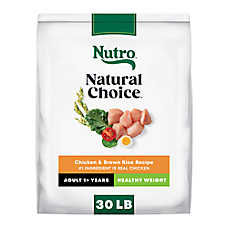 Nutro Natural Choice&trade; Healthy Weight Adult Dry Dog Food - Chicken & Brown Rice