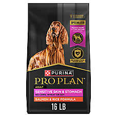 Purina Pro Plan Sensitive Skin and Stomach Dry Dog Food Adult Salmon & Rice Formula Digestive Health