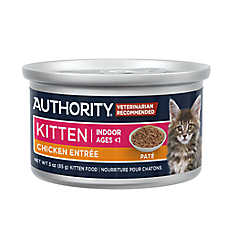 Authority? Everyday Health Kitten Cat Wet Food - 3 Oz, Pate, With-Grain