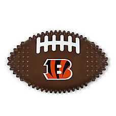 Cincinnati Bengals Hard Nylon Football Dog Chew Toy