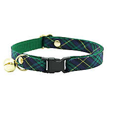 Made By Cleo? Hunter Plaid Cat Collar