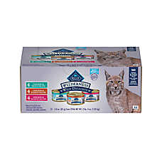 Blue Buffalo Wilderness Wild Delights Adult Cat Wet Food - Grain Free, Variety Pack, 12 Ct