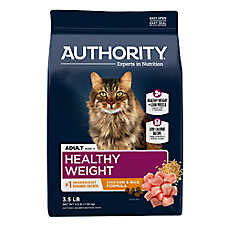 Authority Healthy Weight Adult Cat Food - Chicken & Rice