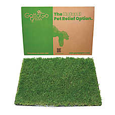 Gotta Go Grass? The Natural Pet Relief Option, All-Natural Grass Potty Pad, Tray Included