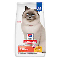 Hill's? Science Diet? Perfect Digestion Adult Senior 7+ Dry Cat Food - Chicken