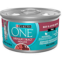 Purina ONE? +Plus Urinary Tract Adult Cat Wet Food - 3.33 oz., No Artificial Flavors