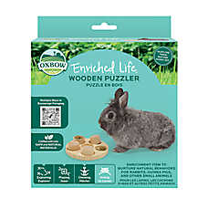 Oxbow Enriched Life Small Pet Wooden Puzzler Treat Puzzle Toy