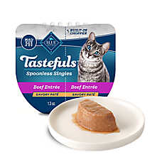 Blue Buffalo Tastefuls Spoonless Singles Adult Cat Wet Food - Natural, Pate, 2.6 Oz