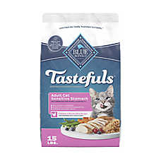 Blue Buffalo Tastefuls Adult Cat Sensitive Stomach Dry Food - Natural, Chicken & Brown Rice