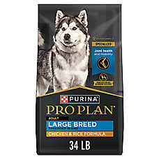Purina Pro Plan Joint Health for Dogs Large Breed Dry Dog Food Shredded Blend Chicken & Rice Formula