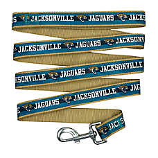 Pets First NFL Jacksonville Jaguars Satin Dog Leash