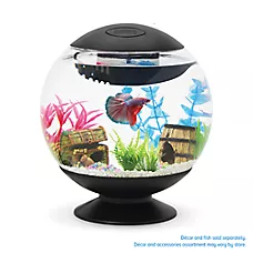 Top Fin® Classic Sphere Aquarium - Fish Tank Aquarium - 3 Gallon