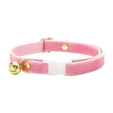 Made By Cleo? Cat Collar - Pink Velvet Ballet