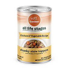 Canidae All Life Stages Chunky Stew Toppers All Life Stage Wet Dog Food - Chicken & Vegetable