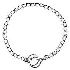 Top Paw? Basic Chain Dog Collar, Silver Chain Dog Collar, Training Dog Collar, Multiple Sizes