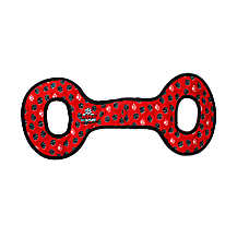 TUFFY? No Stuff Ultimate Tug-O-War Red Paw Dog Toy