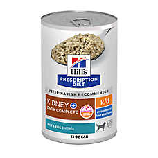 Hill's Prescription Diet K/D + Derm Complete Adult Wet Dog Food