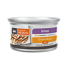 Simply Nourish Natural Kitten Wet Food - Pate, 3 oz