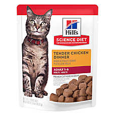 Hill's? Science Diet? Adult Wet Cat Food - Dinner, Poucn, 2.8 Oz
