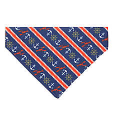 Made By Cleo? Nautical Navy Cat Bandana
