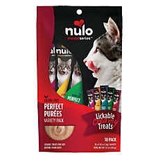Nulo Perfect Purees Creamy Cat Treats - Grain Free, 10 Ct