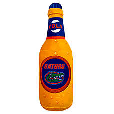 Pets First Florida Gators Plush Bottle Dog Toy