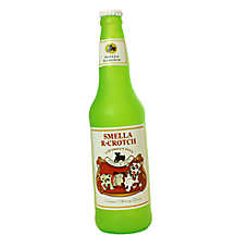 Silly Squeakers - "Smella R Crotch" Novelty Beer Bottle Dog Toy