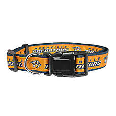 Pets First Nashville Predators Satin Collar